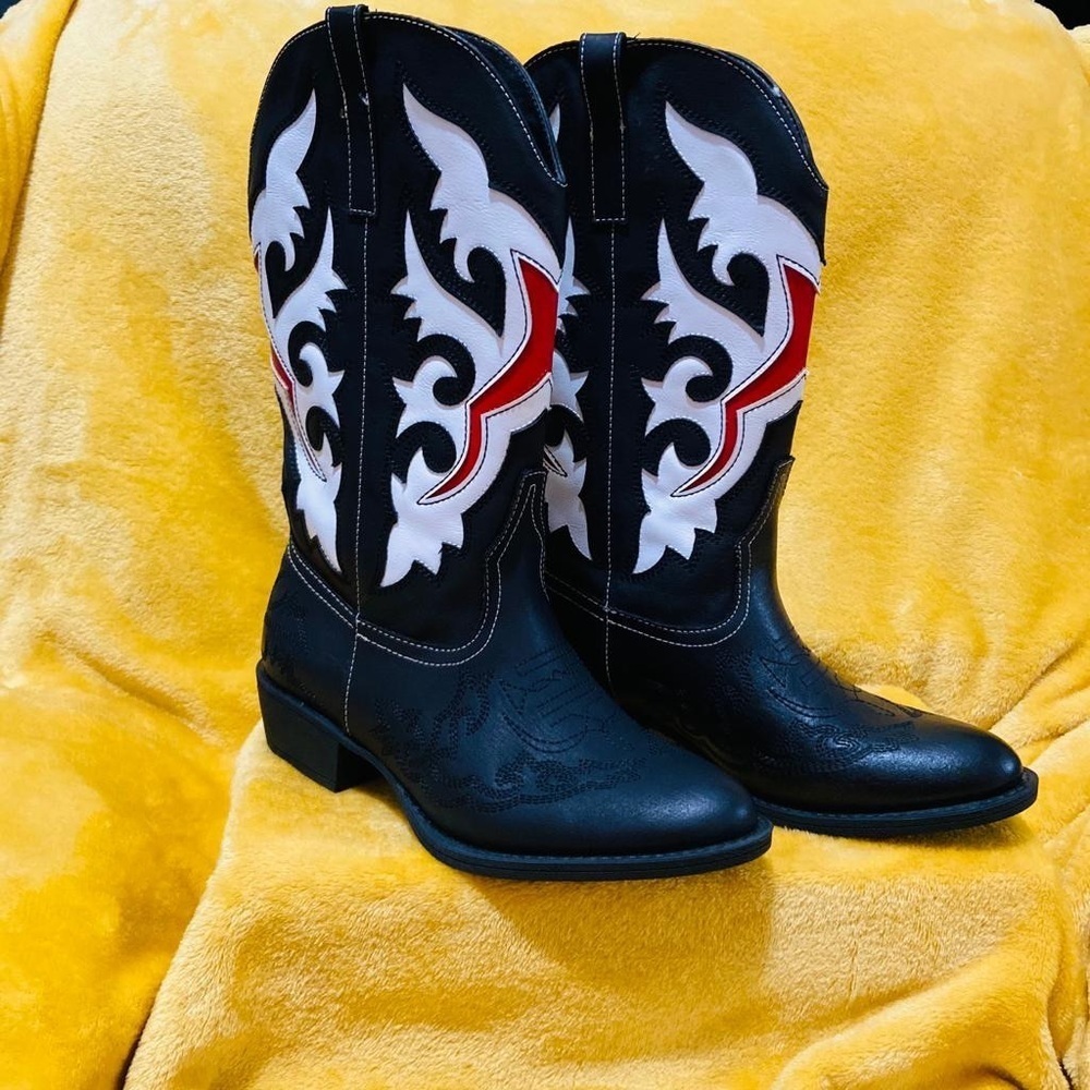 Cowboy Cowgirl western boots - Picture 4 of 5